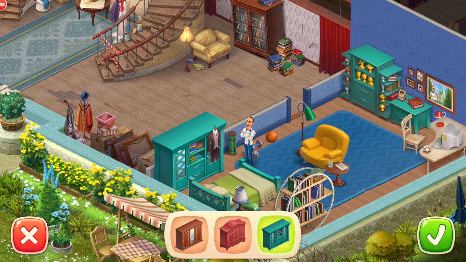 ホームスケイプ(Homescapes) androidアプリスクリーンショット2