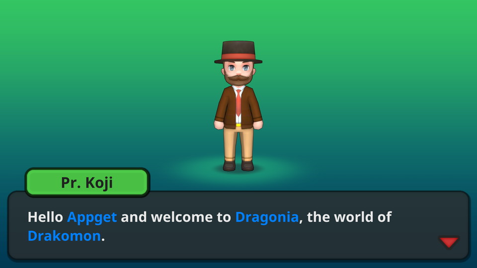 androidアプリ Drakomon(ドラコモン)攻略スクリーンショット1