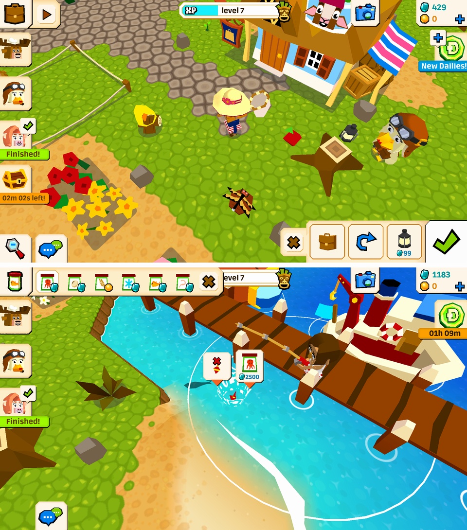Castaway Paradise（キャスタウェイ・パラダイス） androidアプリスクリーンショット1