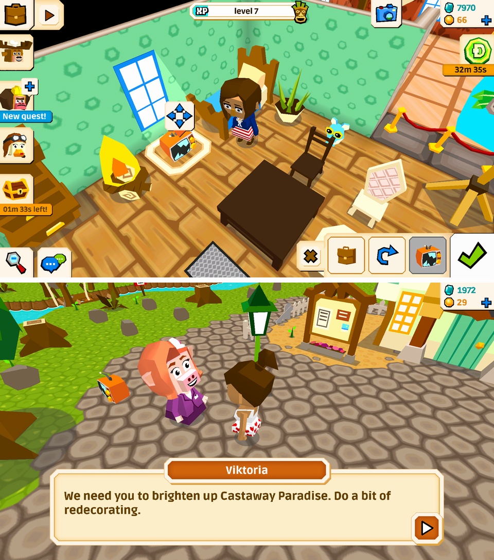 Castaway Paradise（キャスタウェイ・パラダイス） androidアプリスクリーンショット2