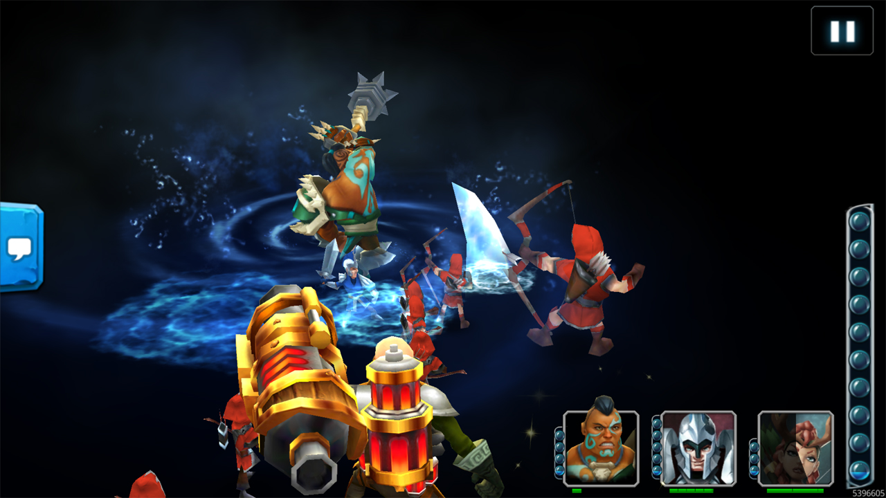 Wartide: Heroes of Atlantis（ウォータイド：ヒーローズオブアトランティス） androidアプリスクリーンショット2