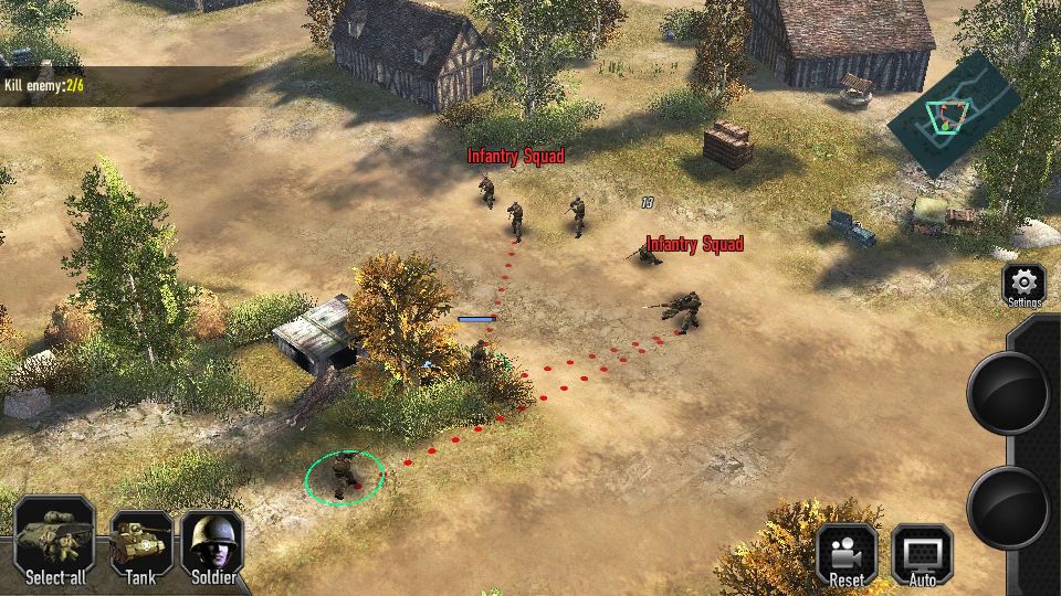 androidアプリ Mobile Command: WW2（モバイル・コマンド）攻略スクリーンショット3