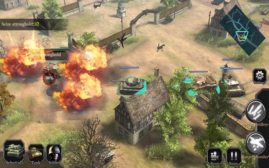 androidアプリ Mobile Command: WW2（モバイル・コマンド）攻略スクリーンショット7