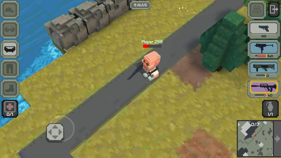 androidアプリ Guns Royale（ガンズロワイヤル）攻略スクリーンショット2