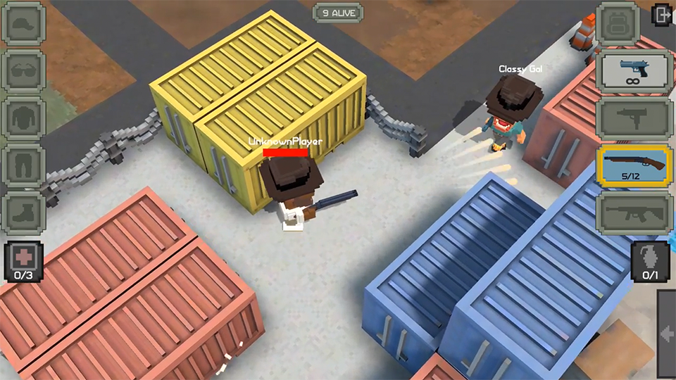 androidアプリ Guns Royale（ガンズロワイヤル）攻略スクリーンショット4