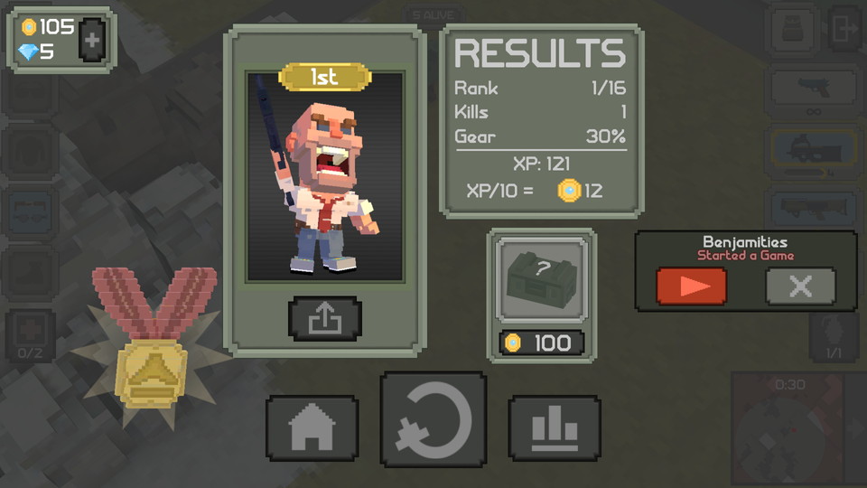 androidアプリ Guns Royale（ガンズロワイヤル）攻略スクリーンショット7