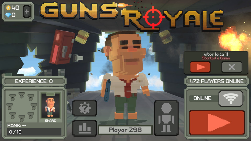 androidアプリ Guns Royale（ガンズロワイヤル）攻略スクリーンショット8