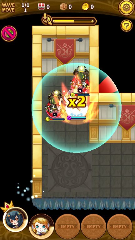 androidアプリ HEROES FLICK 〜光と陰の物語〜（Unreleased）攻略スクリーンショット2