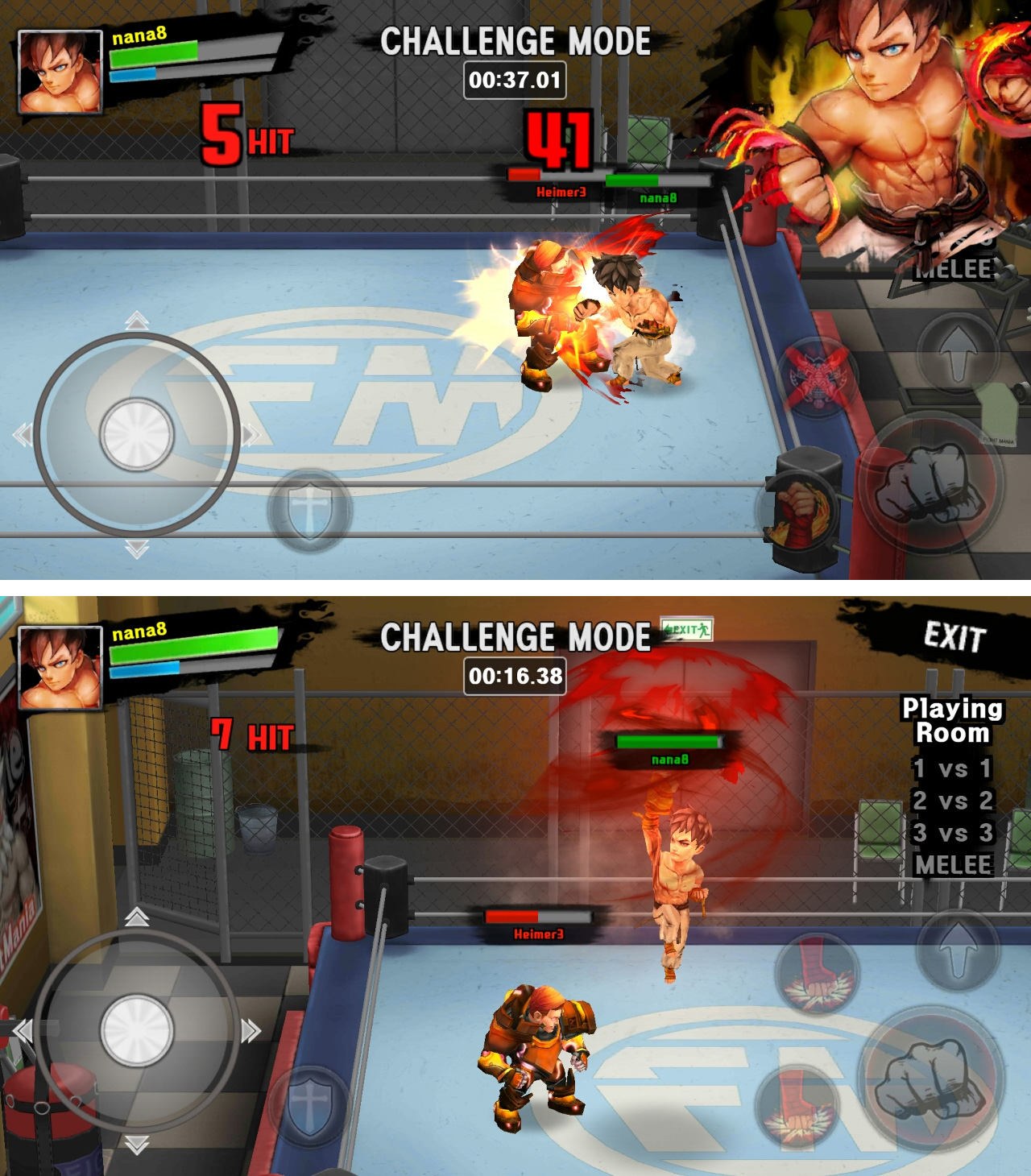 ファイトマニア（Fight Mania） androidアプリスクリーンショット1