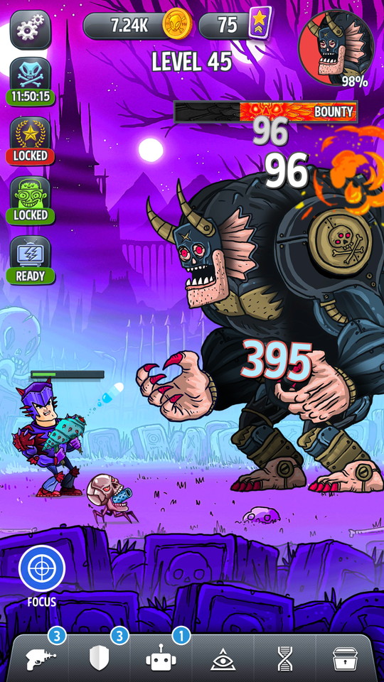androidアプリ Tap Busters：Galaxy Heroes（タップバスターズ）攻略スクリーンショット3