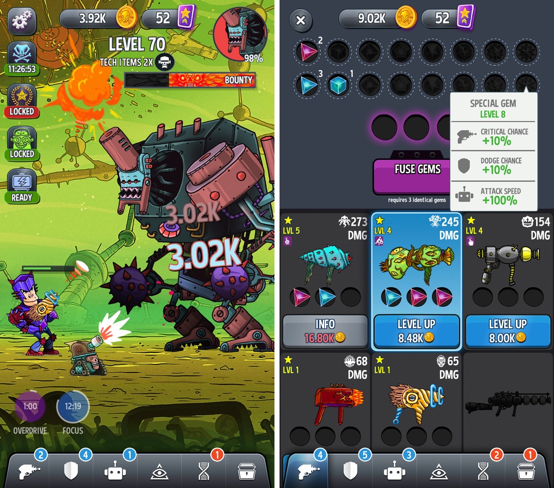 Tap Busters：Galaxy Heroes（タップバスターズ） androidアプリスクリーンショット2