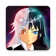 女子高生アニメ剣格闘ゲーム2018のアプリアイコン