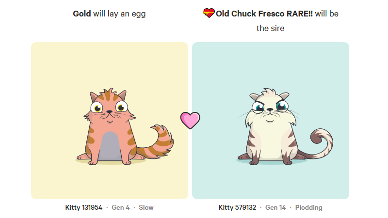 クリプトキティーズ（CryptoKitties）