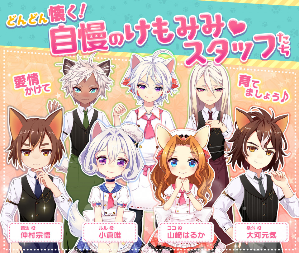 けもみみメロメロれしぴの事前登録情報その二