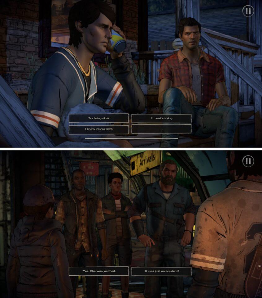 The Walking Dead：A New Frontier（ウォーキング・デッド）のアプリアイコン