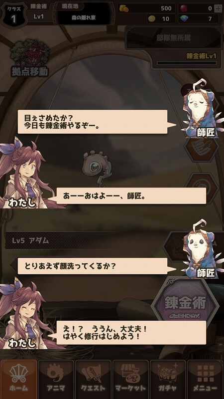 7人の賢者と錬金術師