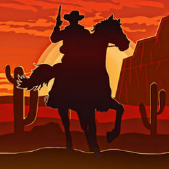 Wild West Gang Cowboy Rider（ワイルドウエスト ギャング）のアプリアイコン