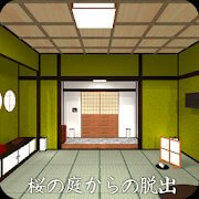 脱出ゲーム 桜の庭からの脱出のアプリアイコン