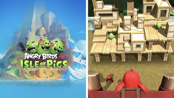 Angry Birds AR: Isle of Pigs（アングリーバードAR：アイル・オブ・ピッグ）のアプリアイコン