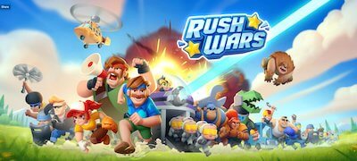 Rush Wars　配信日と事前登録の情報の画像