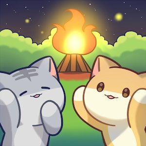 ねこの森 - キャンプ場物語のアプリアイコン