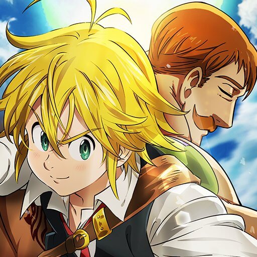 七つの大罪 光と闇の交戦 : グラクロのアプリアイコン