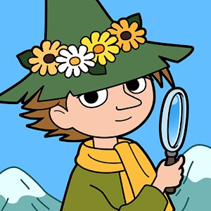 ムーミンフレンズのアプリアイコン