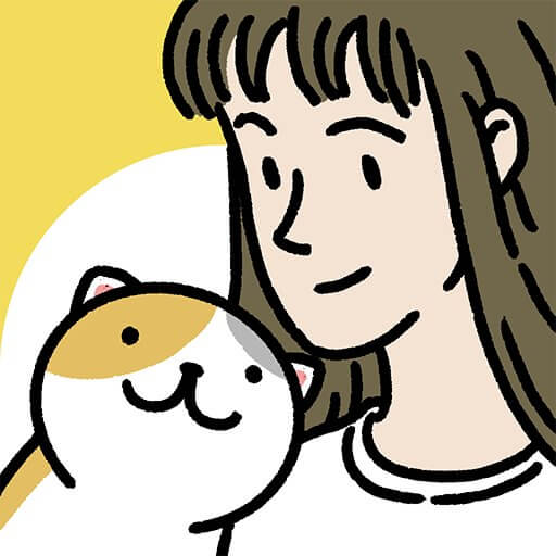 かわいい住宅のアプリアイコン