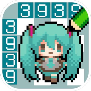 初音ミク ロジックペイント -ミクロジ-のアプリアイコン