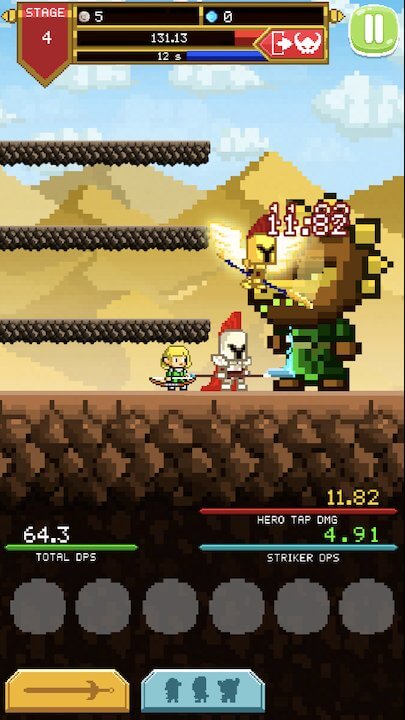 Clicker Knights Vs dragons
