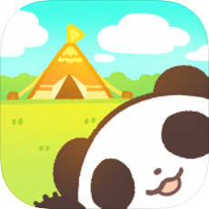 パンダと作ろう！キャンプ島　-Panda Camp-のアプリアイコン