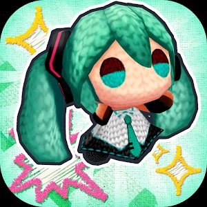 初音ミク あみぐるジャンプのアプリアイコン
