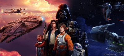 スター・ウォーズのSTGRPG「スター・ウォーズ：スターファイター・ミッション」サービス開始の画像