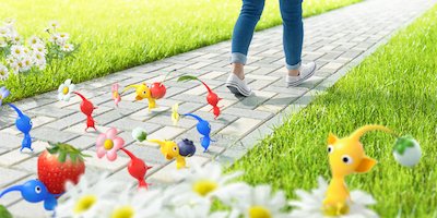 Pikmin Bloom　配信日と事前登録の情報の画像