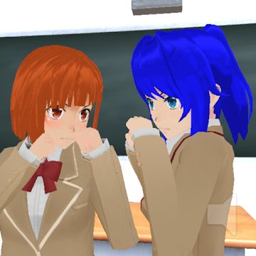 無双スクールシミュレーターのアプリアイコン