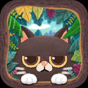 猫と秘密の森のアプリアイコン