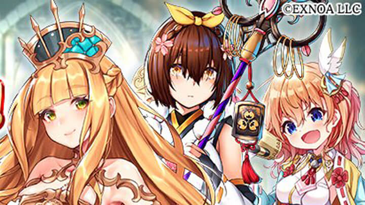 「御城プロジェクト」とのコラボが開催中！セクシーな美少女たちを配置してバトルする戦略タワーディフェンスRPG『千年戦争アイギスA』の画像