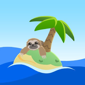 脱出！ナマケモノとヤシの木島のアプリアイコン