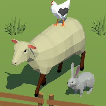 動物牧場 - Tap Tap Animal Farm !のアプリアイコン