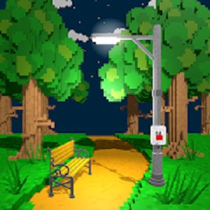 脱出ゲーム　明かりのある方へのアプリアイコン
