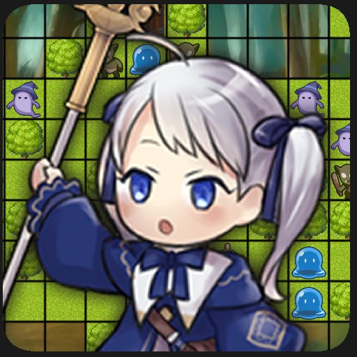 わちゃわちゃパズル　～ネイトと呪われし祝福の森～のアプリアイコン