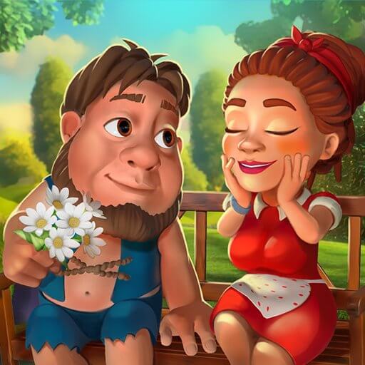 The Tribez：恐竜王国のアプリアイコン
