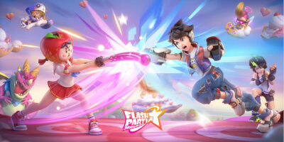 スマブラ風の大乱闘×格闘アクション「フラッシュパーティ‪ー‬」サービス開始！の画像