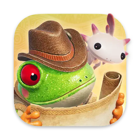Frogger and the Rumbling Ruins（フロッガー・アンド・ザ・ランブリングルイン）のアプリアイコン