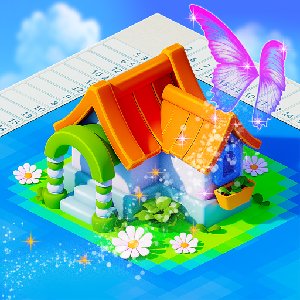 お絵かきロジックパズル-エルフ島のアプリアイコン