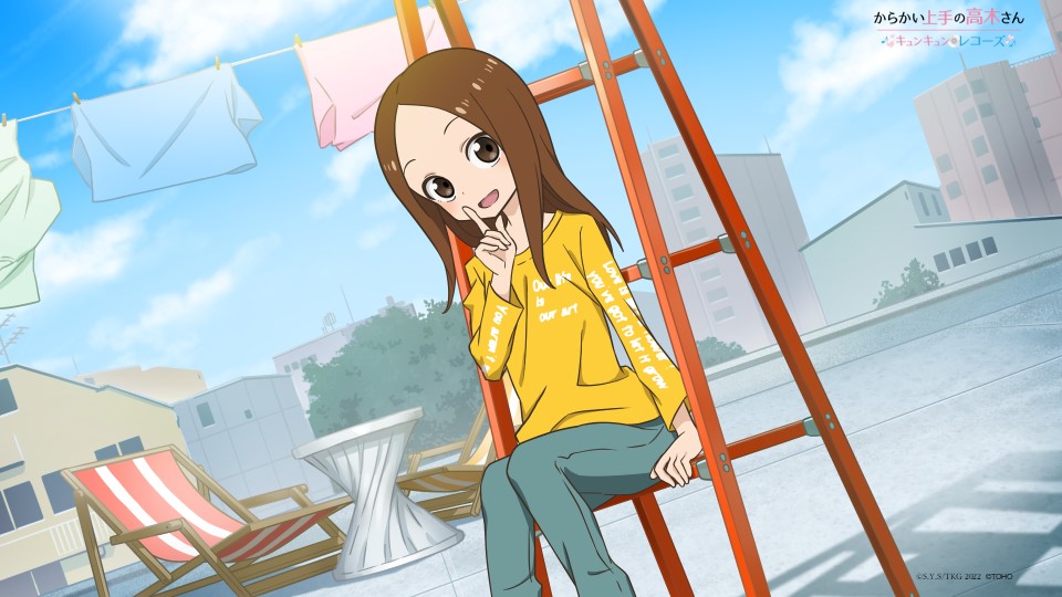 人気漫画・アニメ「からかい上手の高木さん」の初恋タップゲーム！サービス開始！の画像