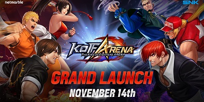 KOFキャラ勢ぞろいのリアルタイム対戦格闘アクション「KOF ARENA」サービス開始！の画像