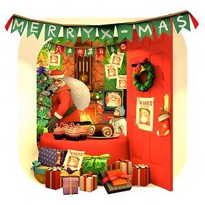 脱出ゲーム クリスマスマーケットのアプリアイコン