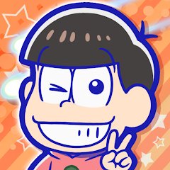 おそ松さんの主役争奪ぽこボールのアプリアイコン