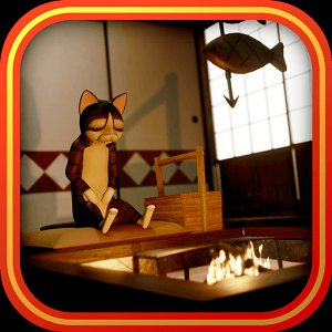 脱出ゲーム　猫様の古民家からの脱出のアプリアイコン